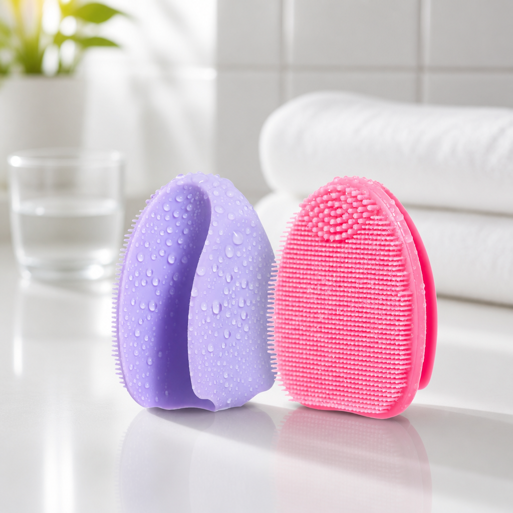 Silicone Facial Brush Duo