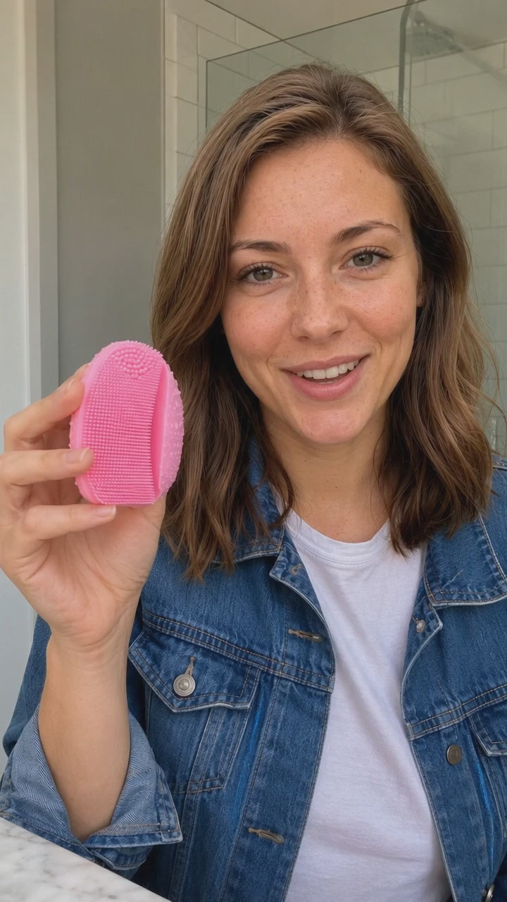 Silicone Facial Brush Duo